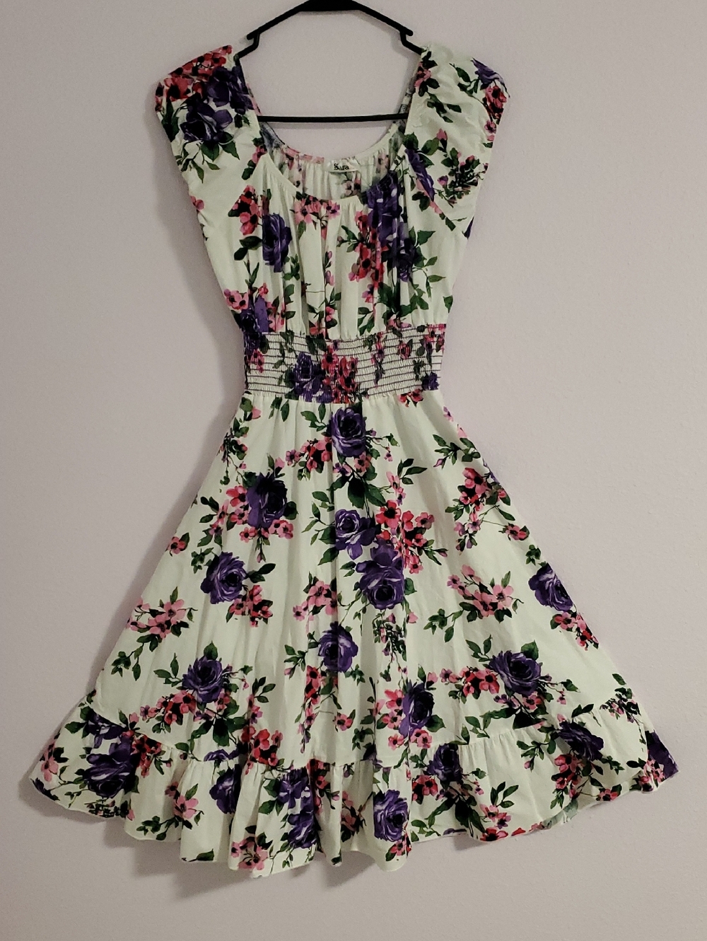 Sara USA Floral A-Line Dress
